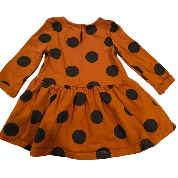 JUST ONE YOU CARTERS GIRLS BABY DRESS SPRING FALL CASUAL HOLIDAY SIZE 9 MONTHS - Picture 2 of 3